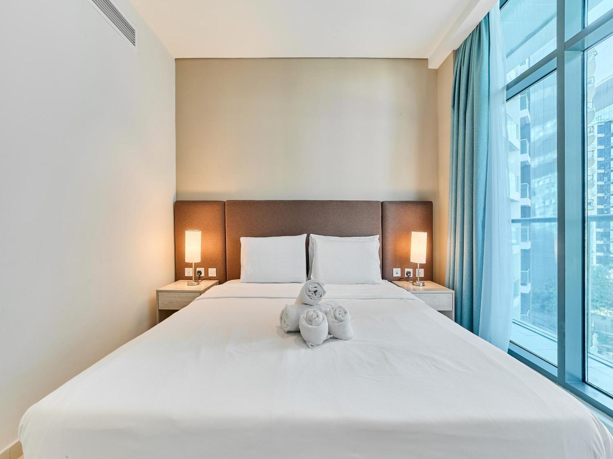 First Class Apartments In Seven Palm With Direct Access To The West Palm Beach And Nakheel Mall Dubai Oda fotoğraf